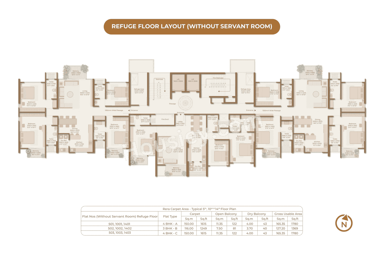 VB Renaissance Floor plan 3