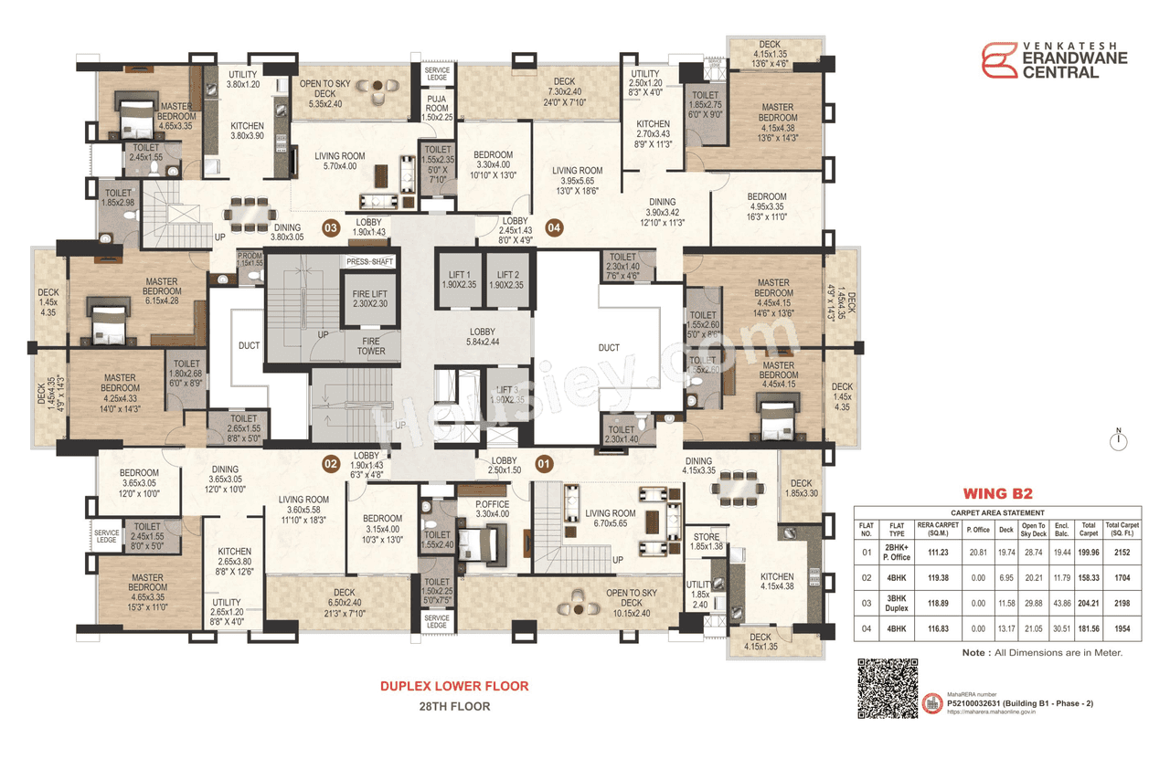 Venkatesh Erandwane Central Floor plan 5