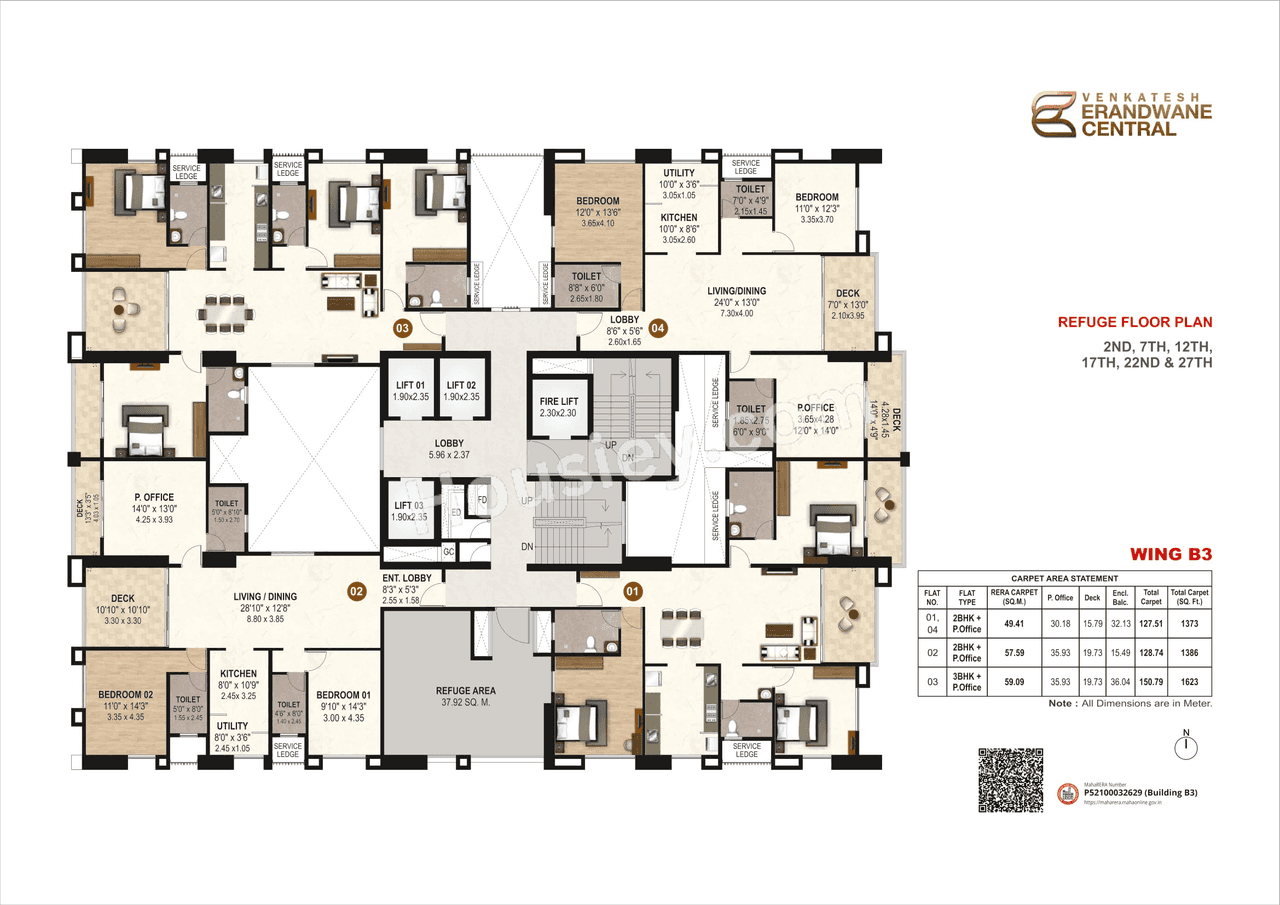 Venkatesh Erandwane Central Floor plan 7