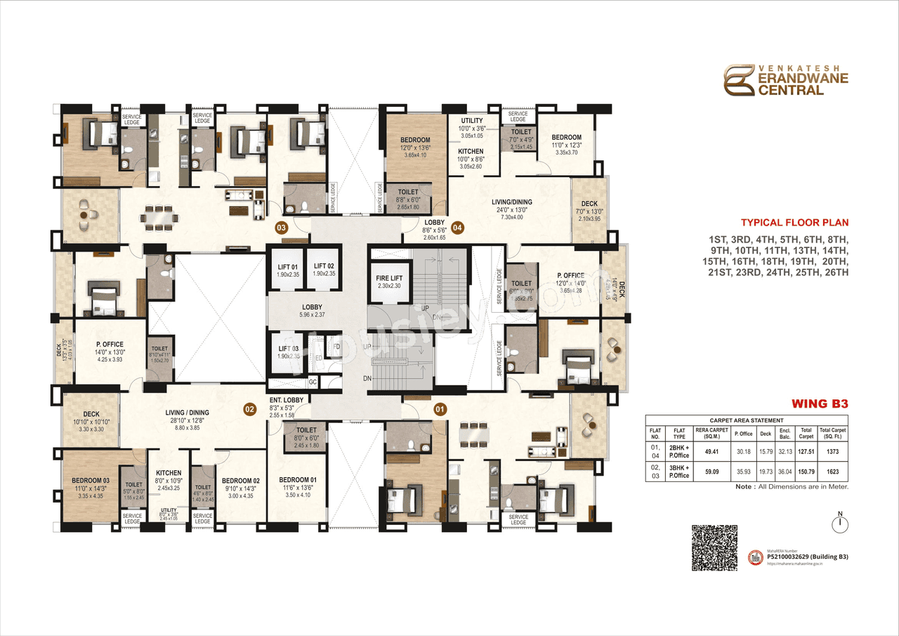 Venkatesh Erandwane Central Floor plan 8