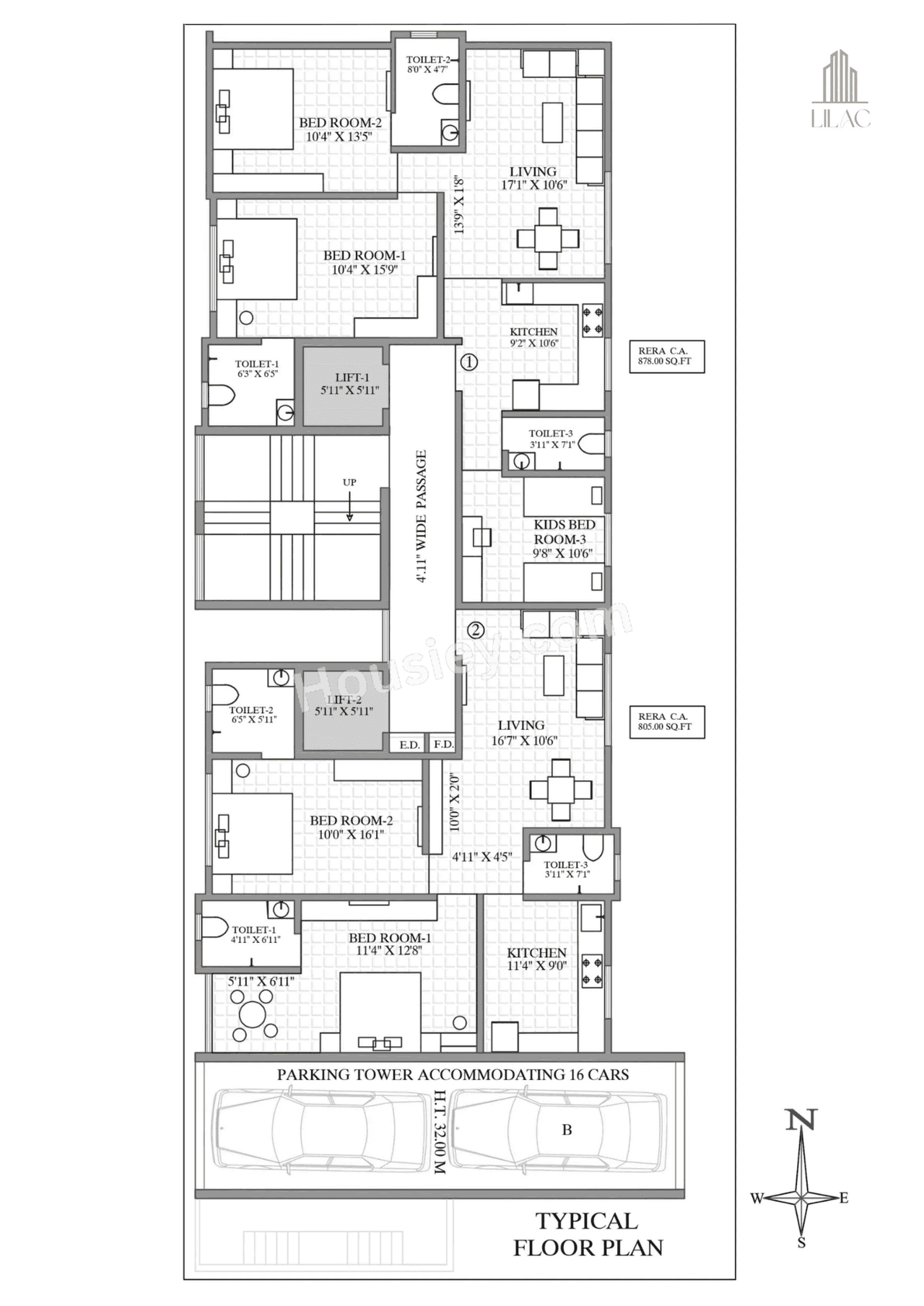 Versatile Lilac Floor Plan
