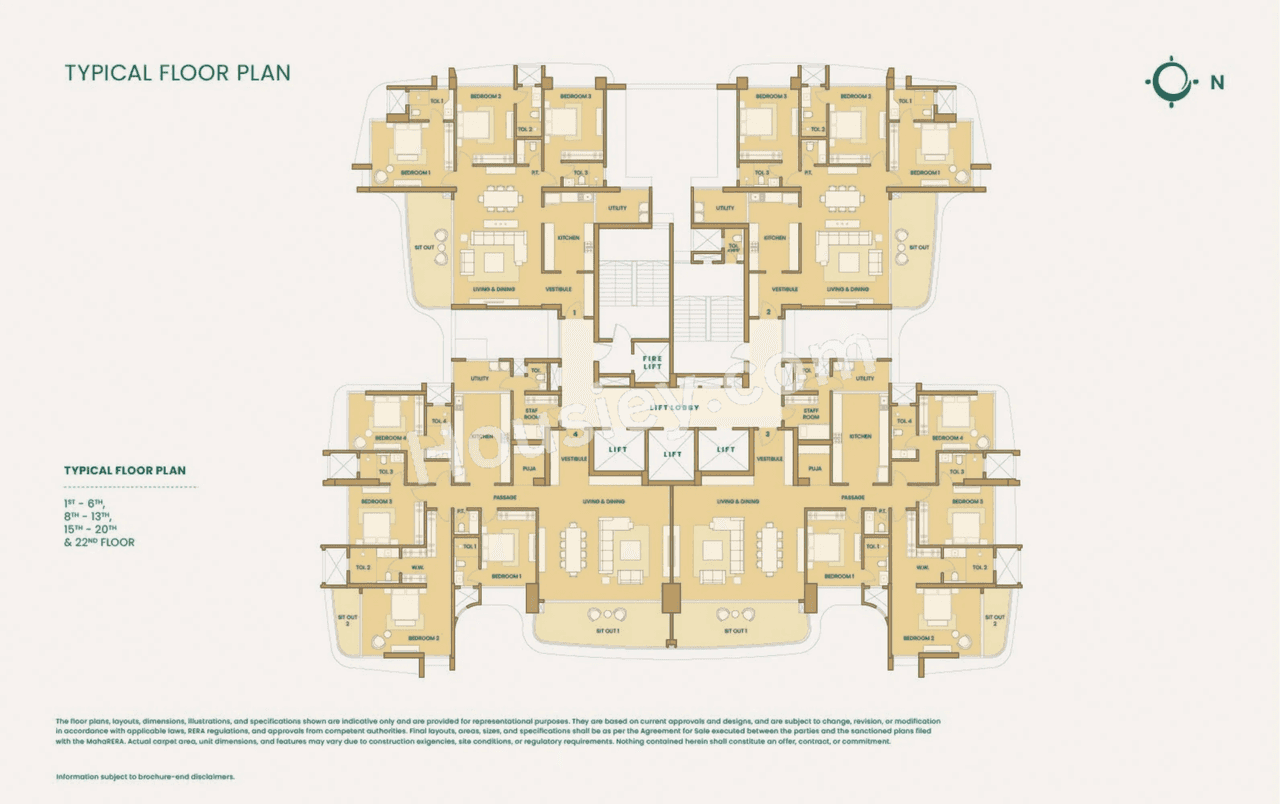 Viceroy Visava Floor plan 4