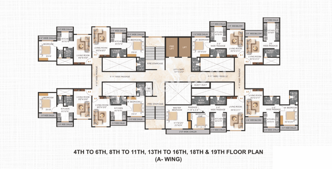 Vidhi Impression Floor plan 1