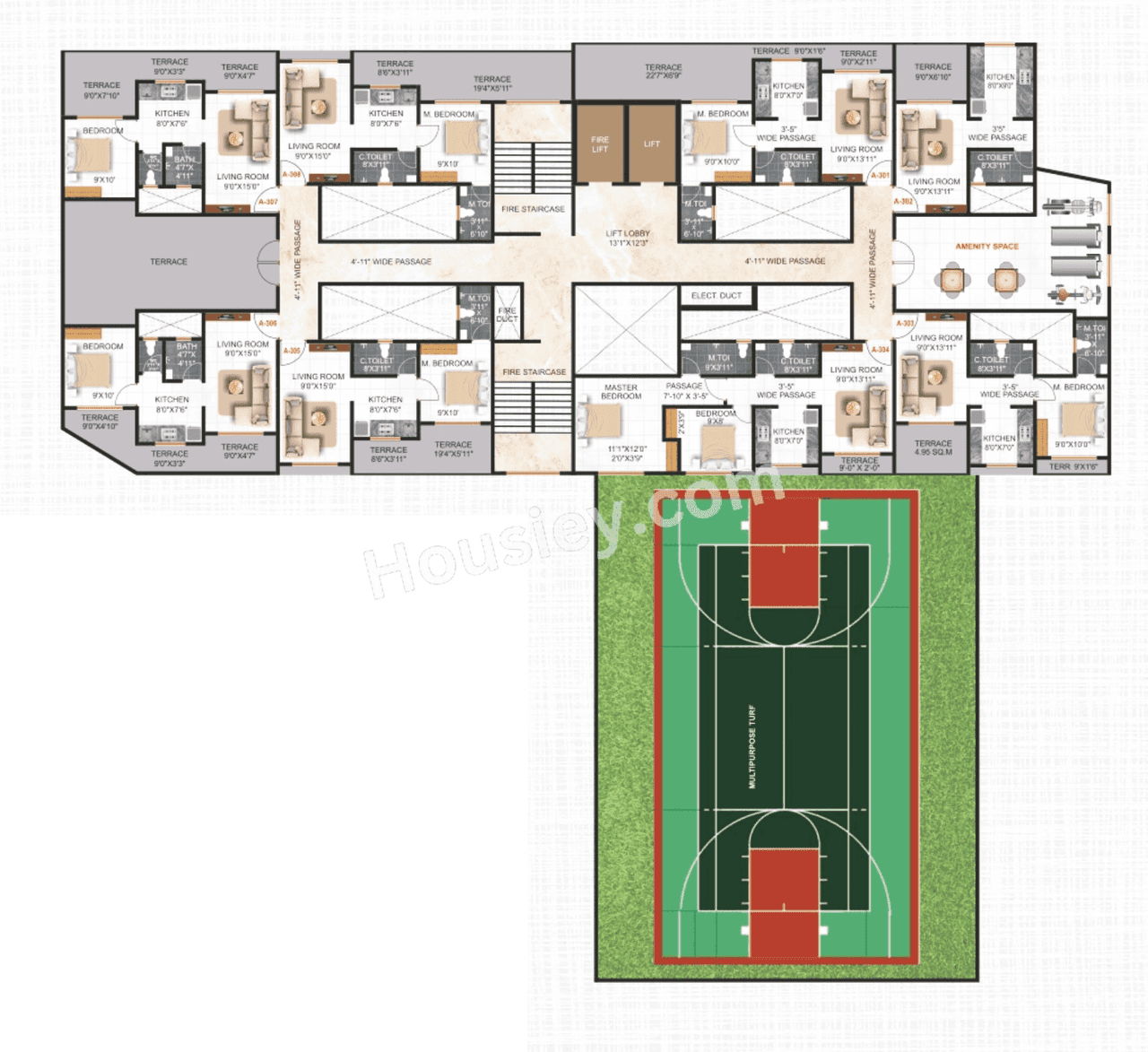 Vidhi Impression Floor plan 2