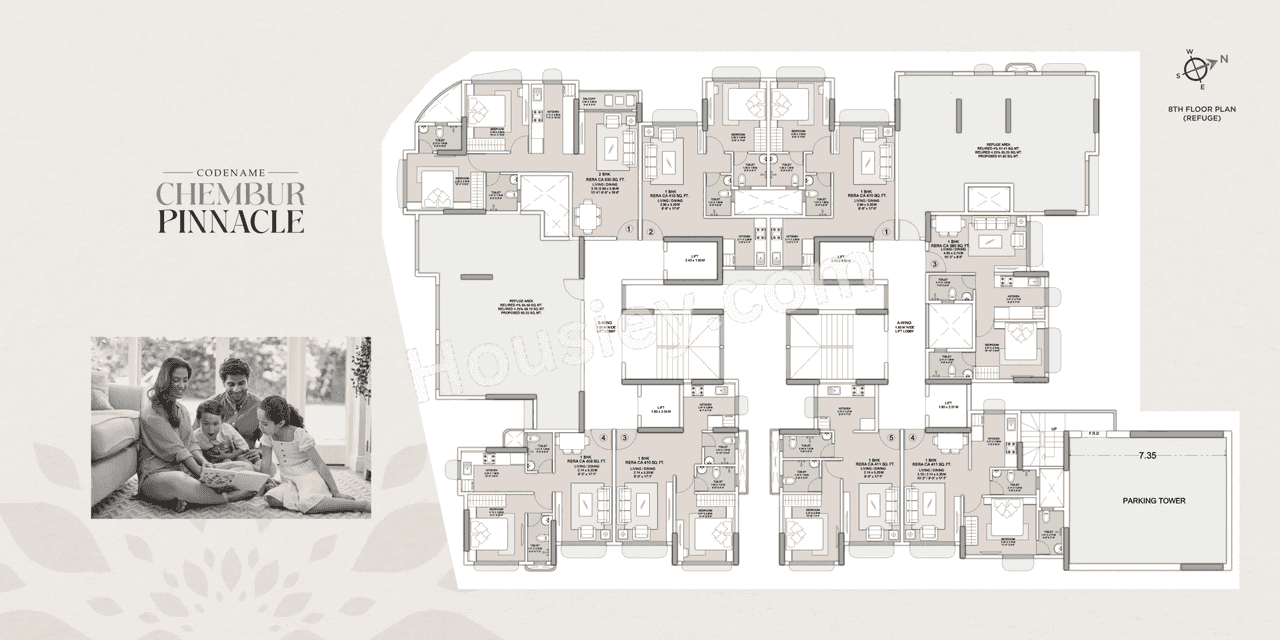 Vighnaharta Enclave Floor plan 1