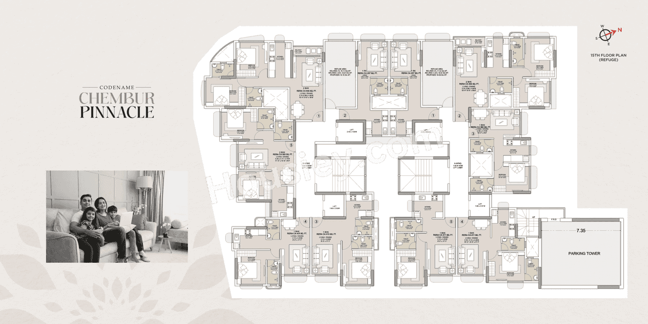 Vighnaharta Enclave Floor plan 2