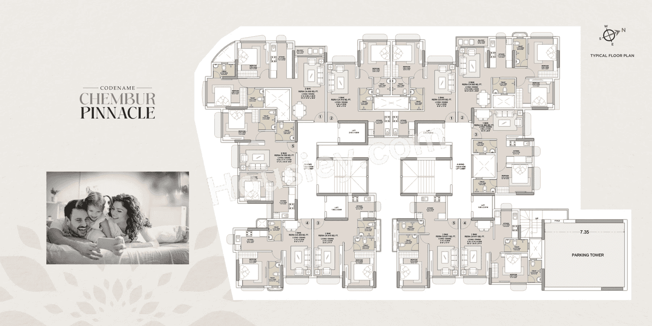 Vighnaharta Enclave Floor plan 3
