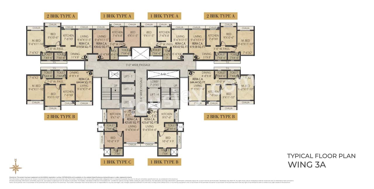 Vihang Luxuria Floor plan 2