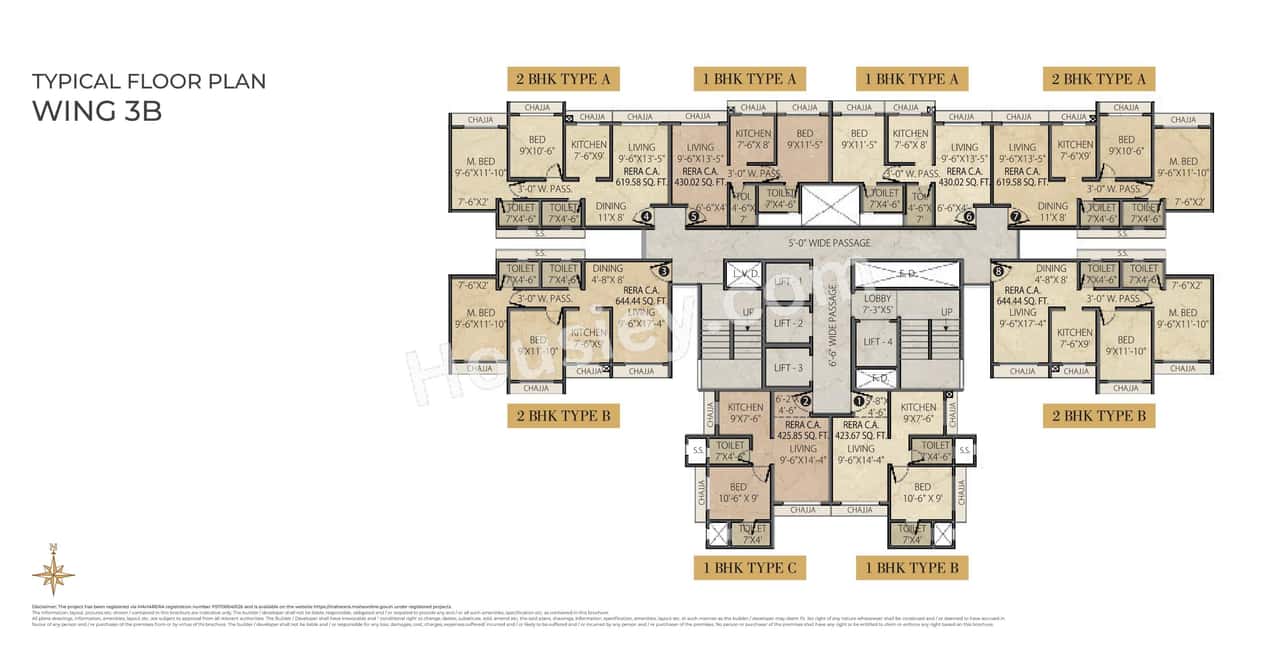 Vihang Luxuria Floor plan 3