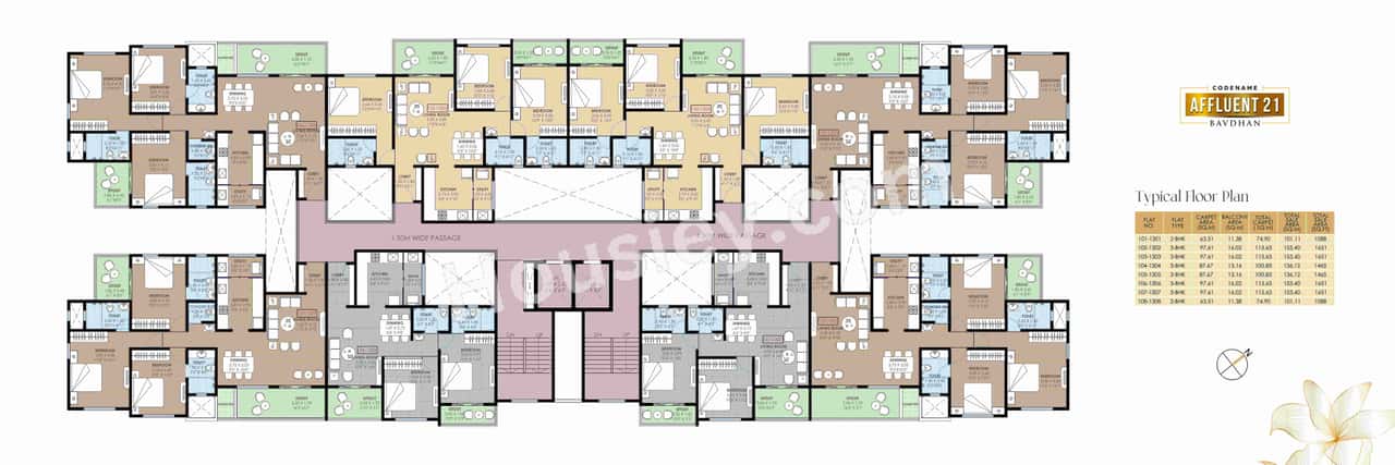 Virinchi Affluent 21 Master Plan