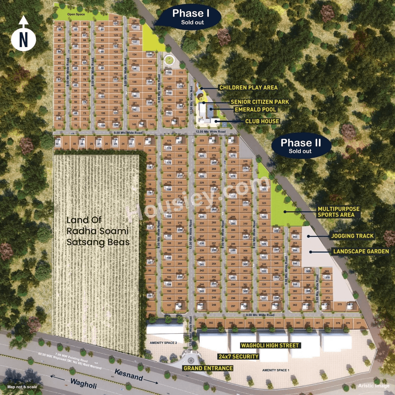 Vishal Nivaan Meadows Floor plan 1