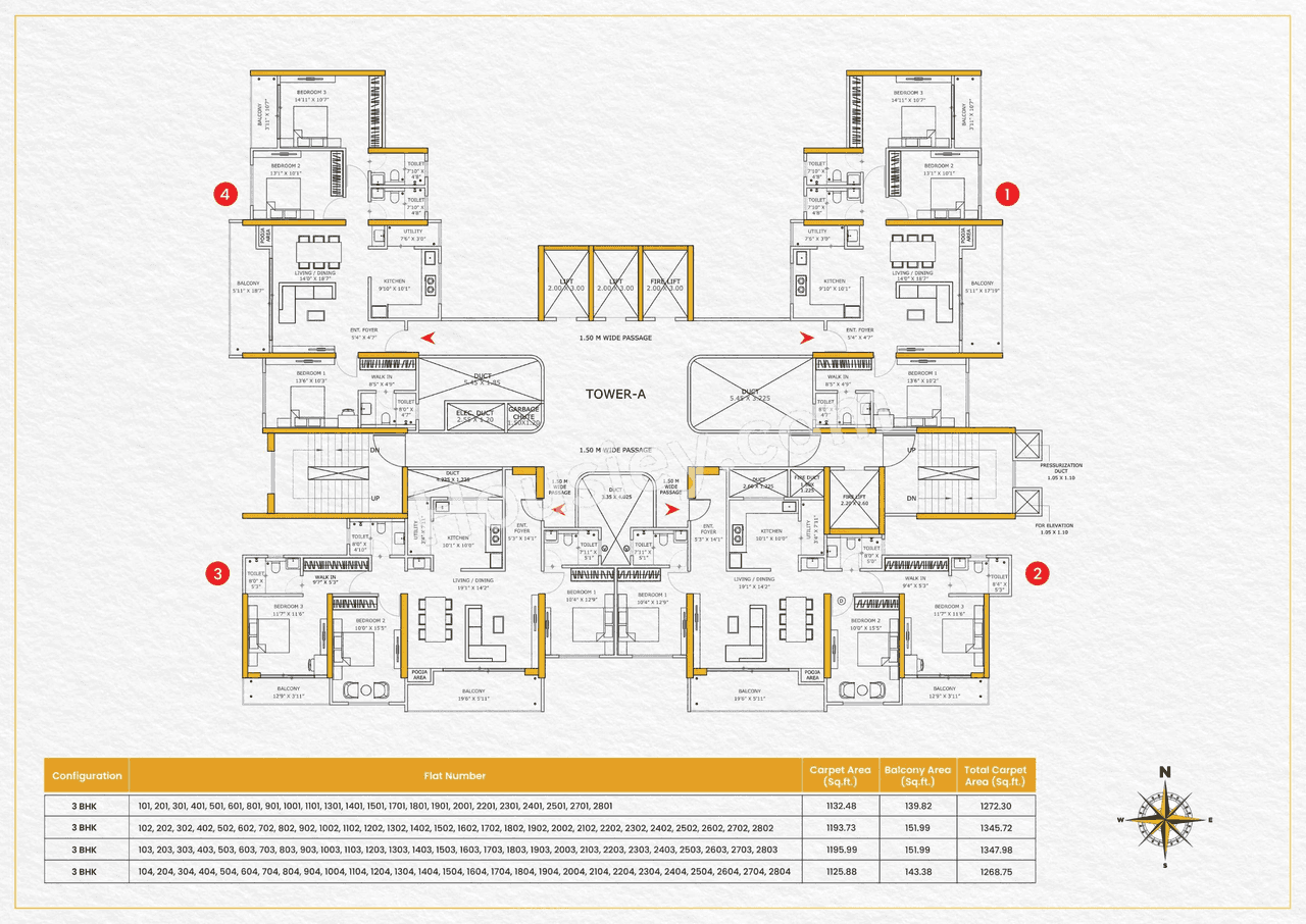 Vishnu Crown Floor plan 2