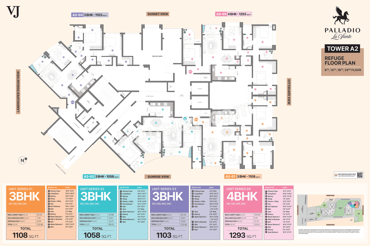 VJ Palladio Laviento Floor plan 2