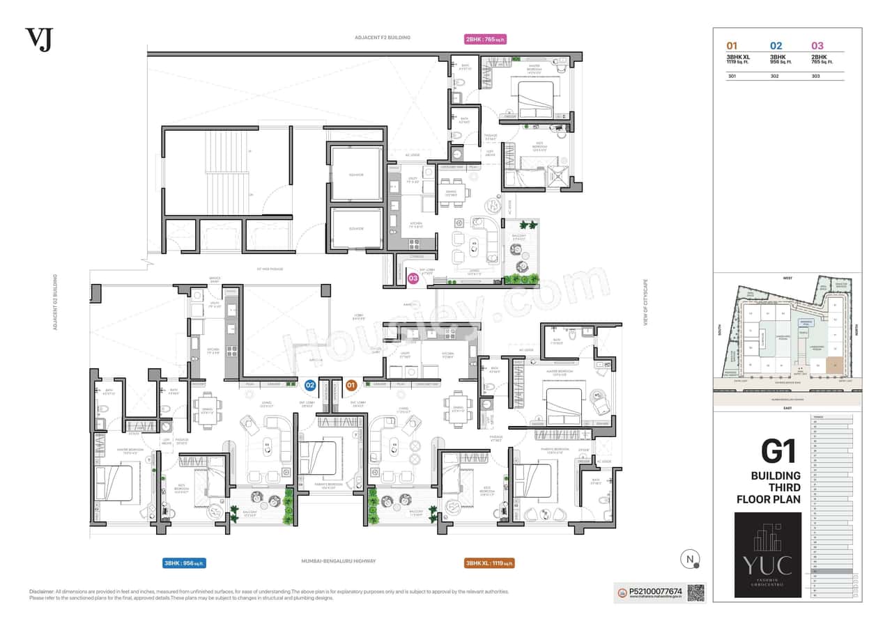 VJ Yashwin Urbo Centro Floor plan 9
