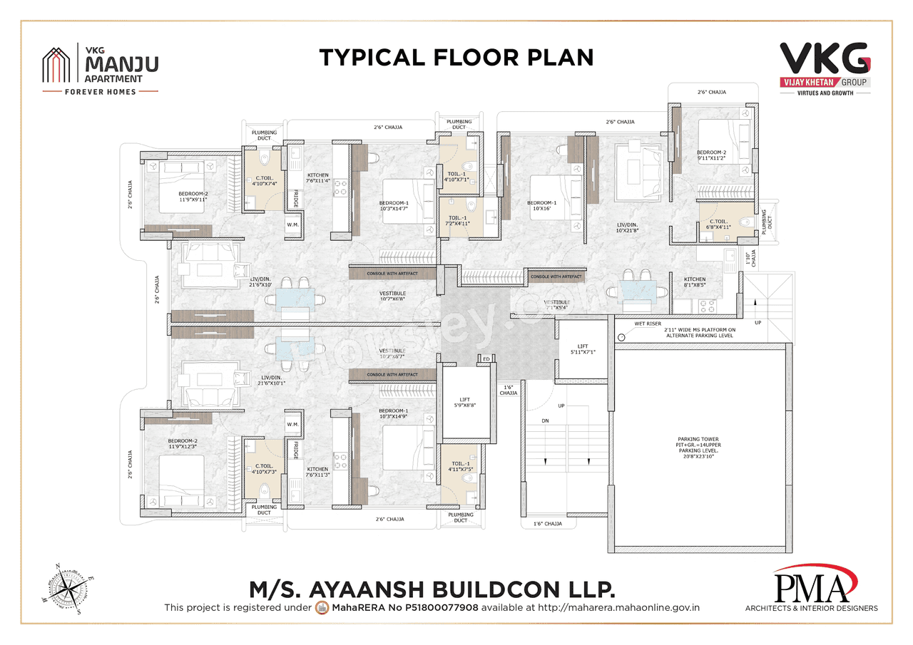 VKG Manju Apartment Master Plan