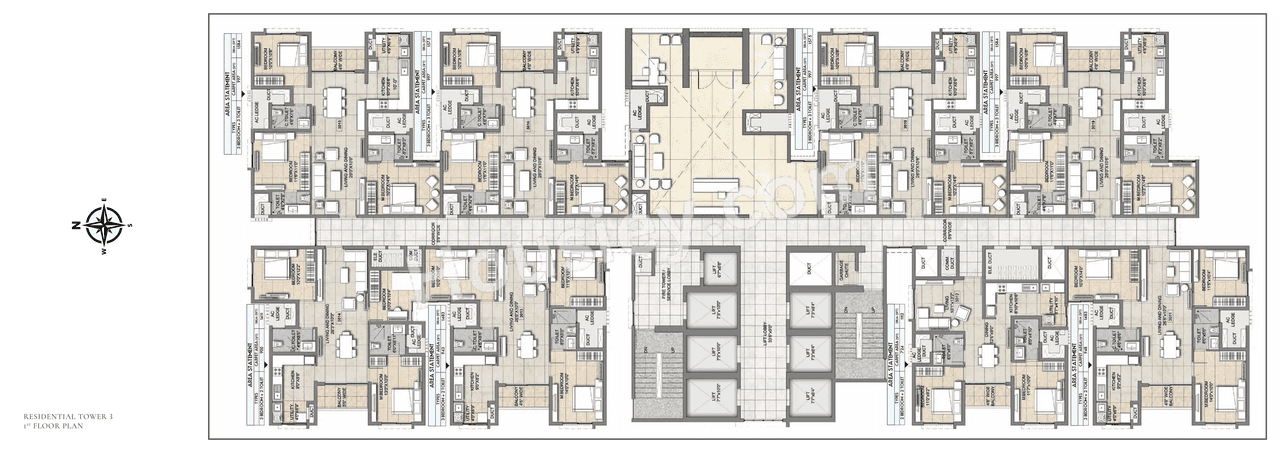 Voora One Sea Floor plan 1