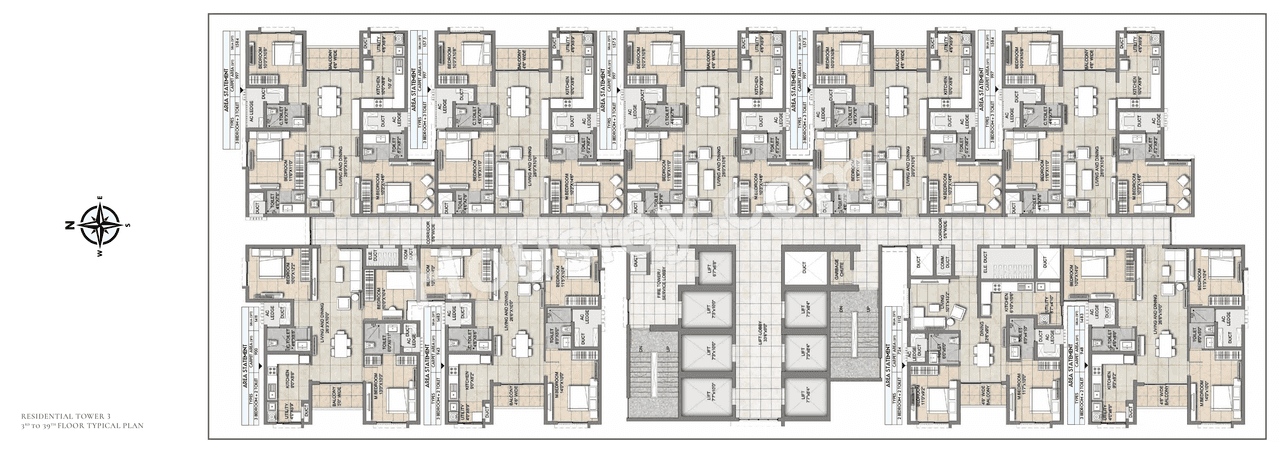 Voora One Sea Floor plan 3