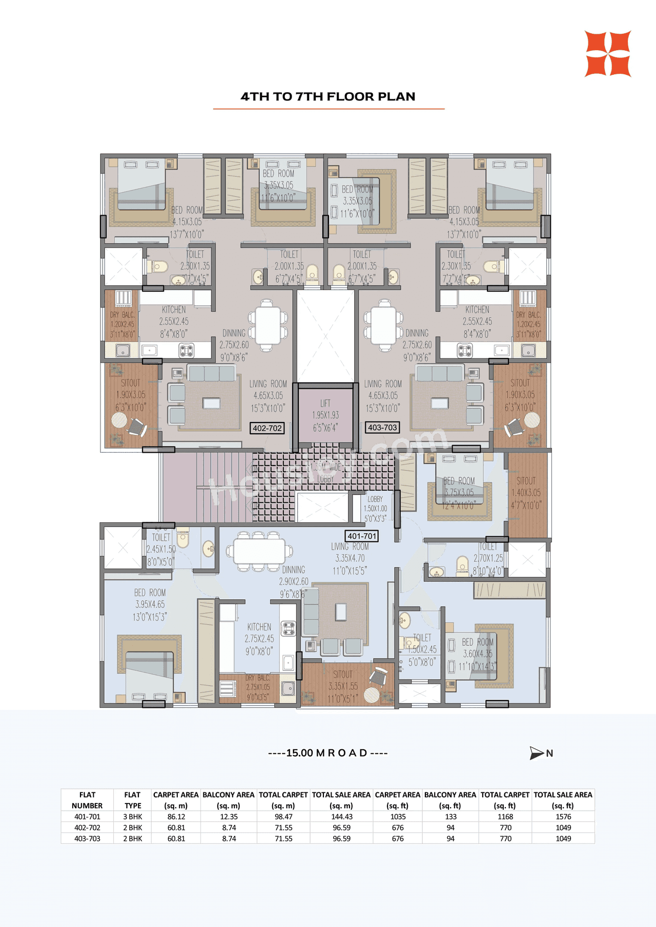 VR Neelendu Prabhukrupa Floor plan 2