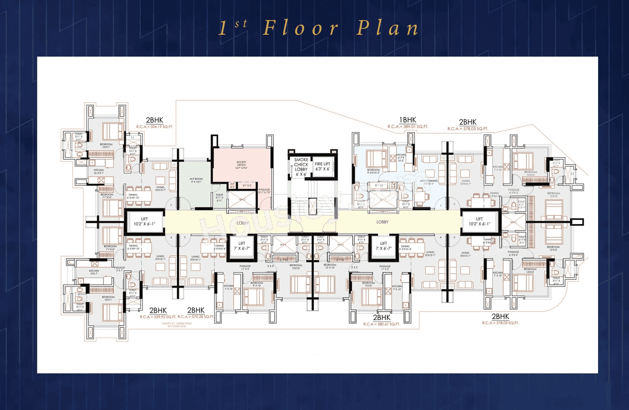 Vraj Meridian Floor plan 1