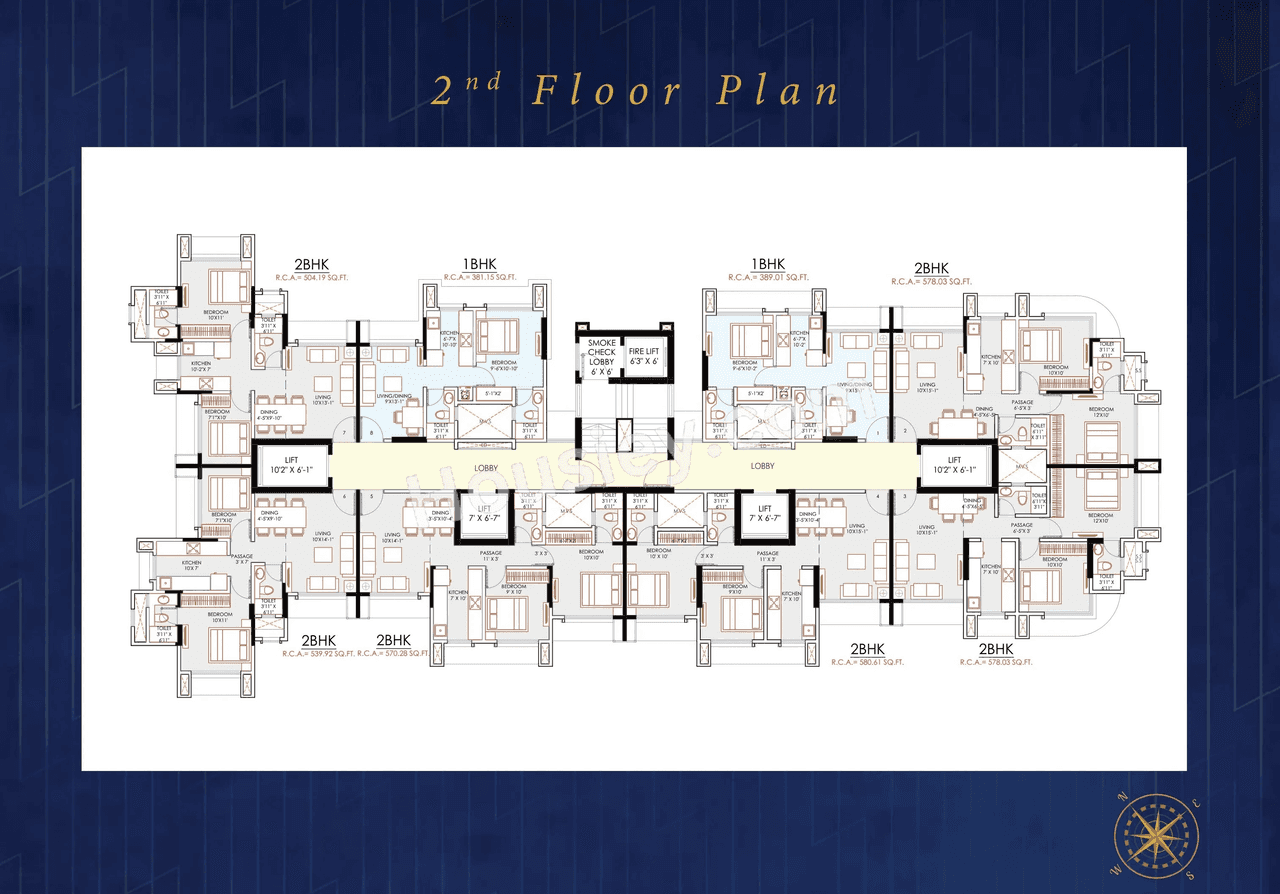 Vraj Meridian Floor plan 3