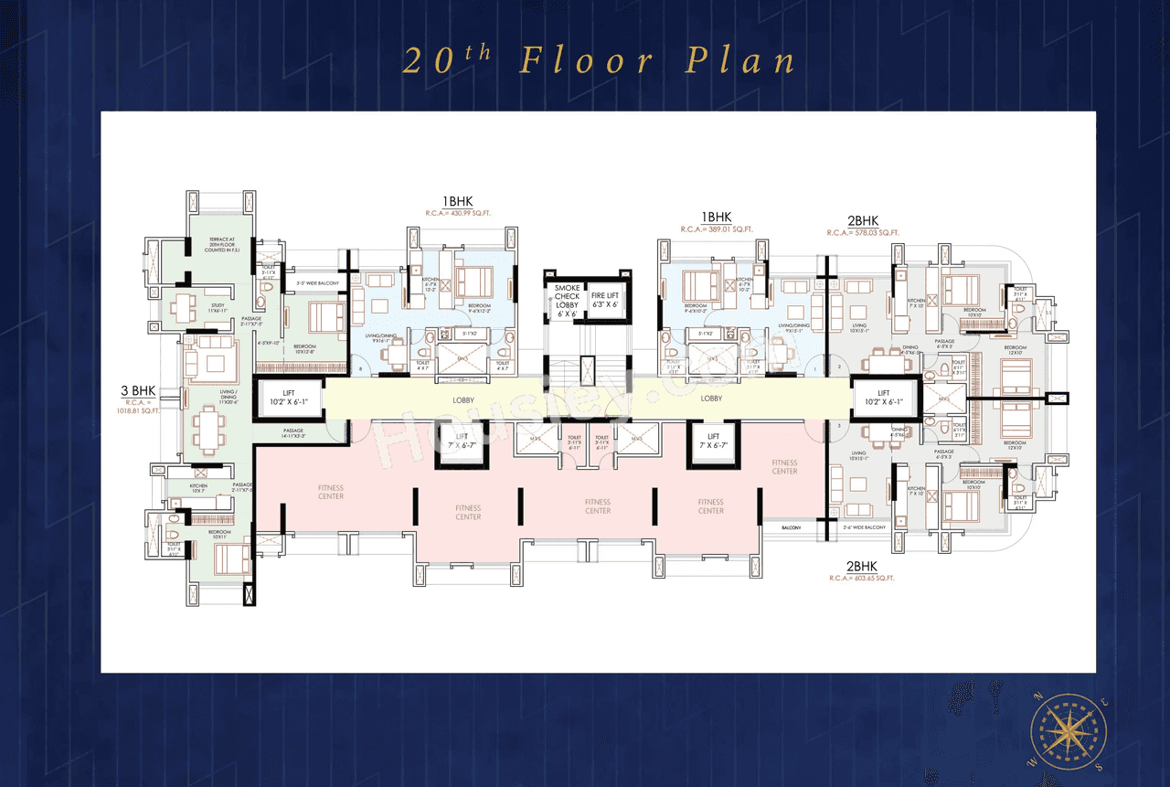Vraj Meridian Floor plan 4