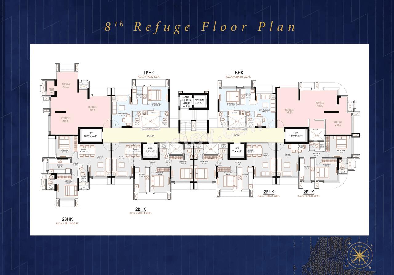 Vraj Meridian Floor plan 6