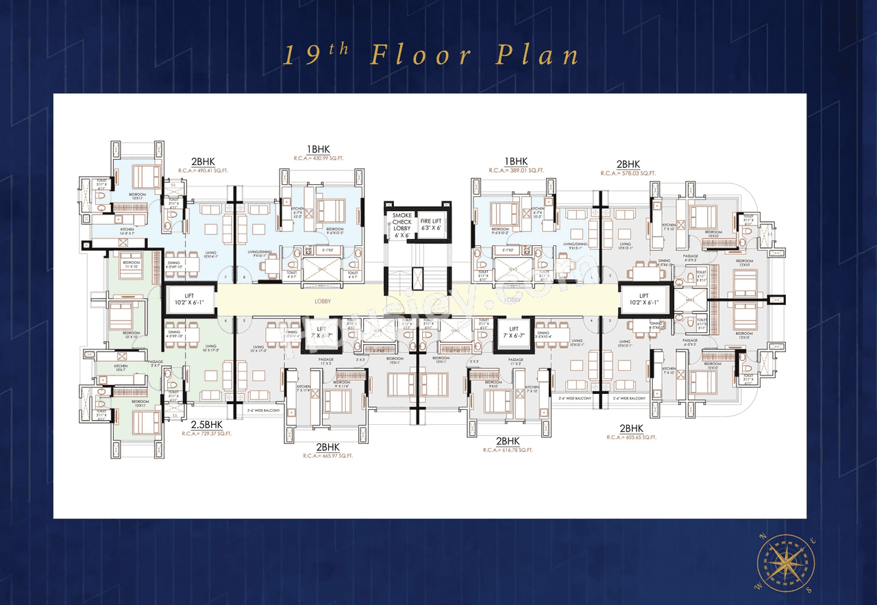 Vraj Meridian Floor plan 7