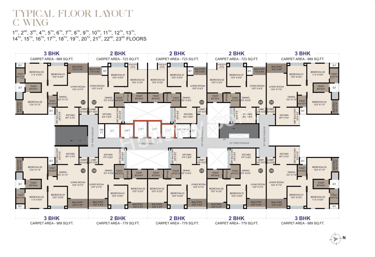 Vrunda Tathastu Floor plan 1