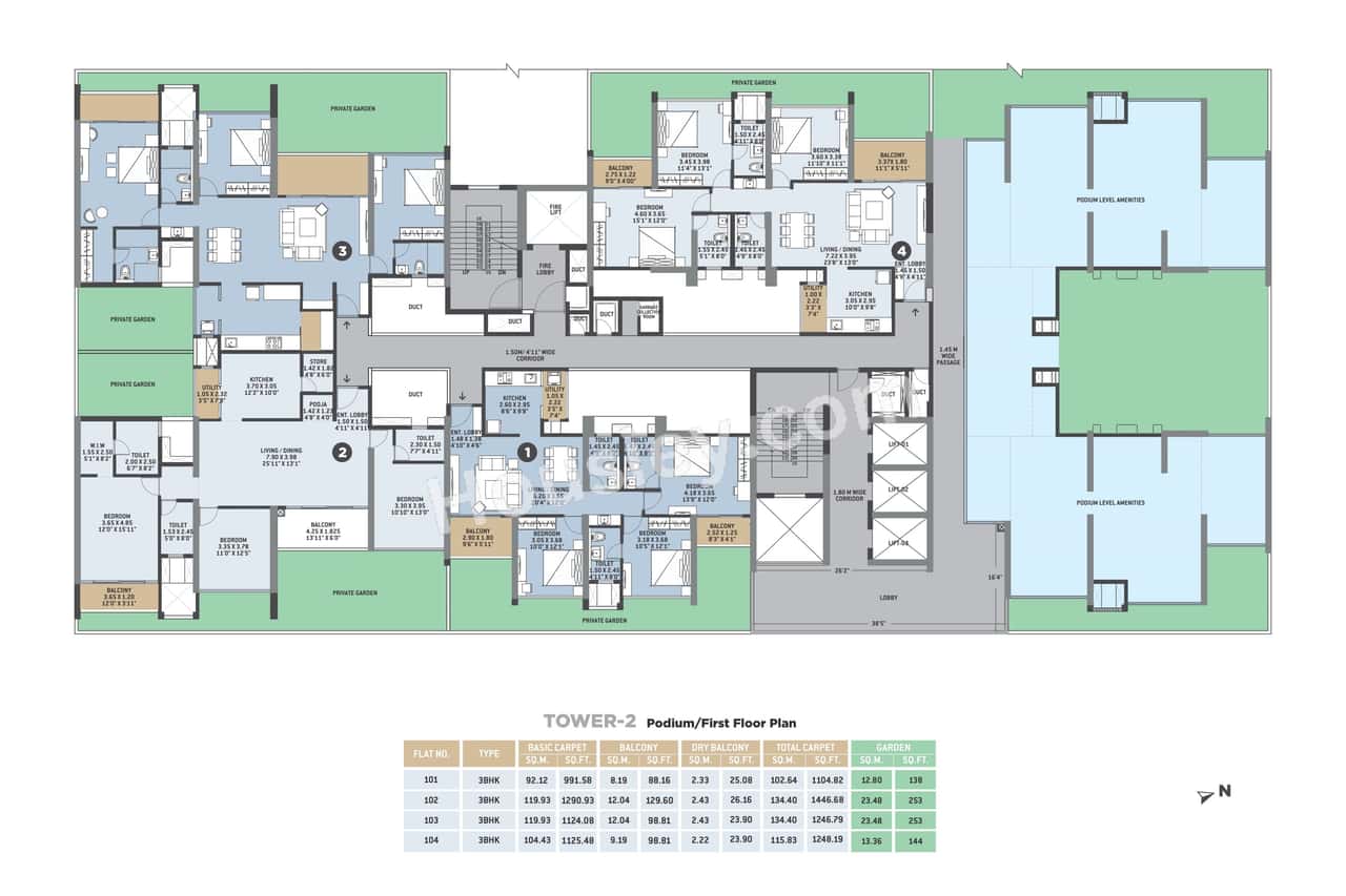 VTP Altair 3 Floor plan 1