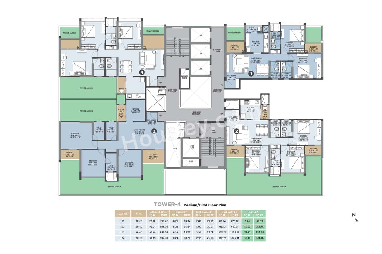 VTP Altair 3 Floor plan 4
