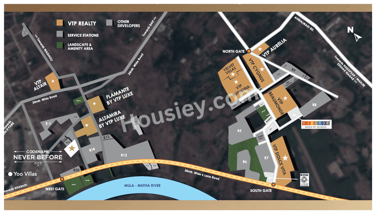 VTP Never Before Kharadi Master Plan