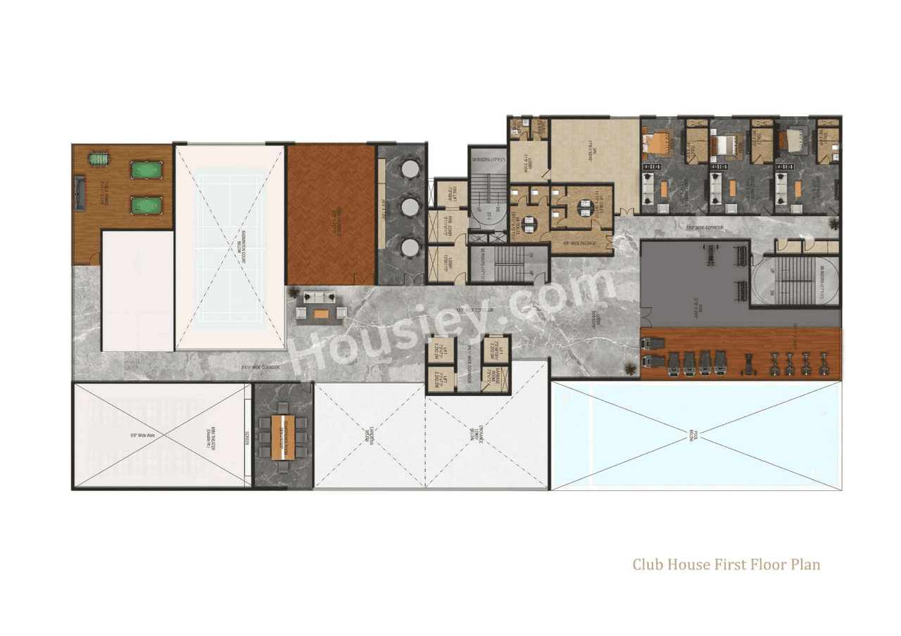 W by DSR Floor plan 1