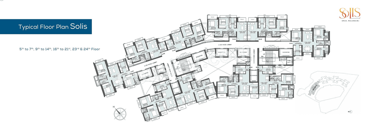 Wadhwa Atmosphere O2 Floor plan 2