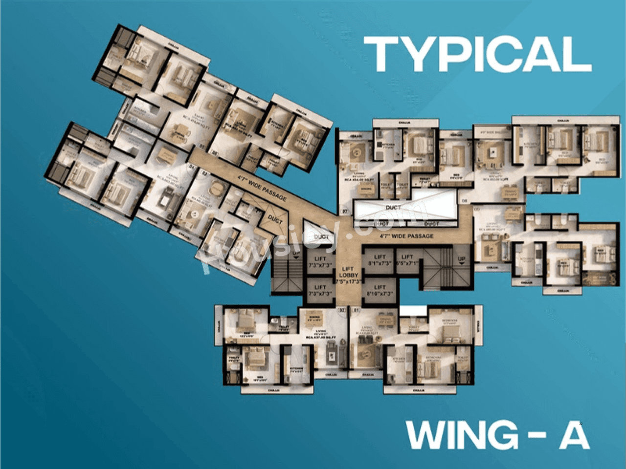 Walchand Park View Floor plan 1