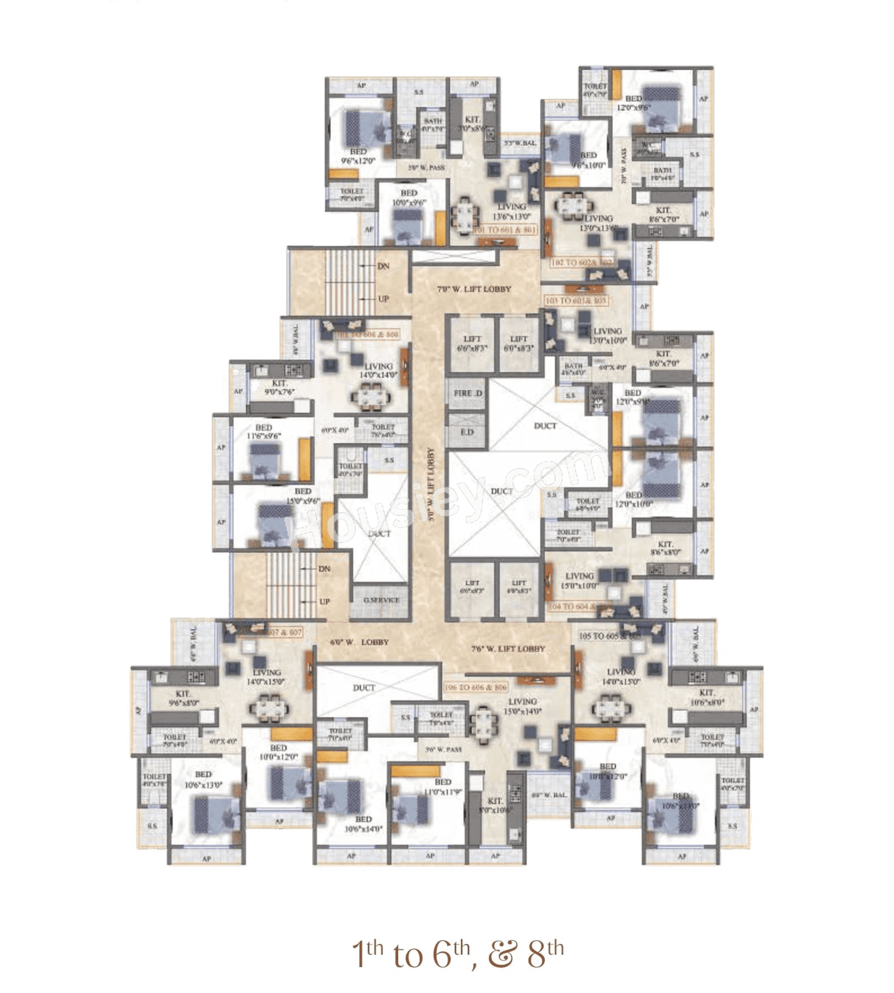 Western Sai Galaxy Floor plan 2