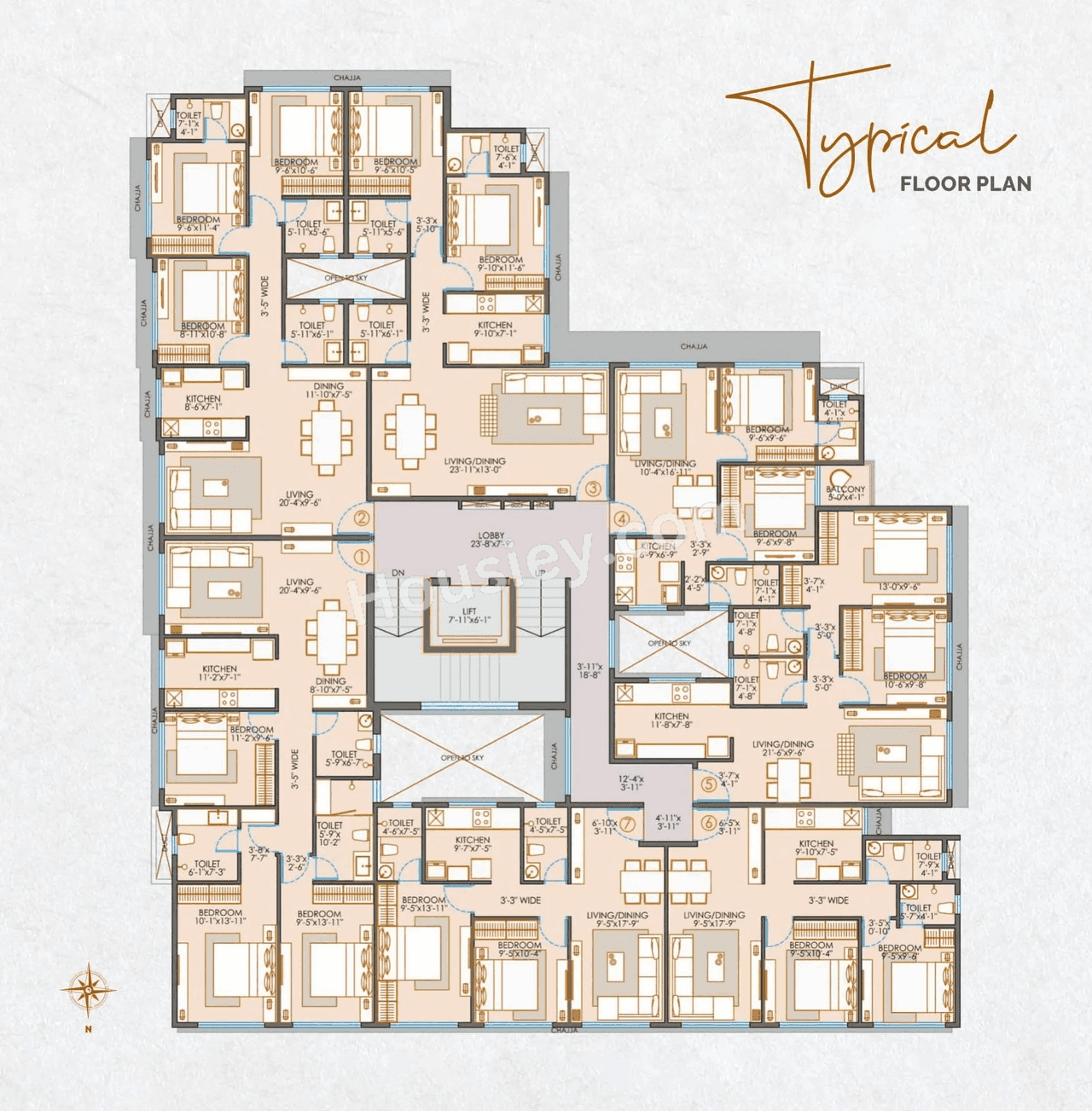 YK Dhanlaxmi Floor plan 4