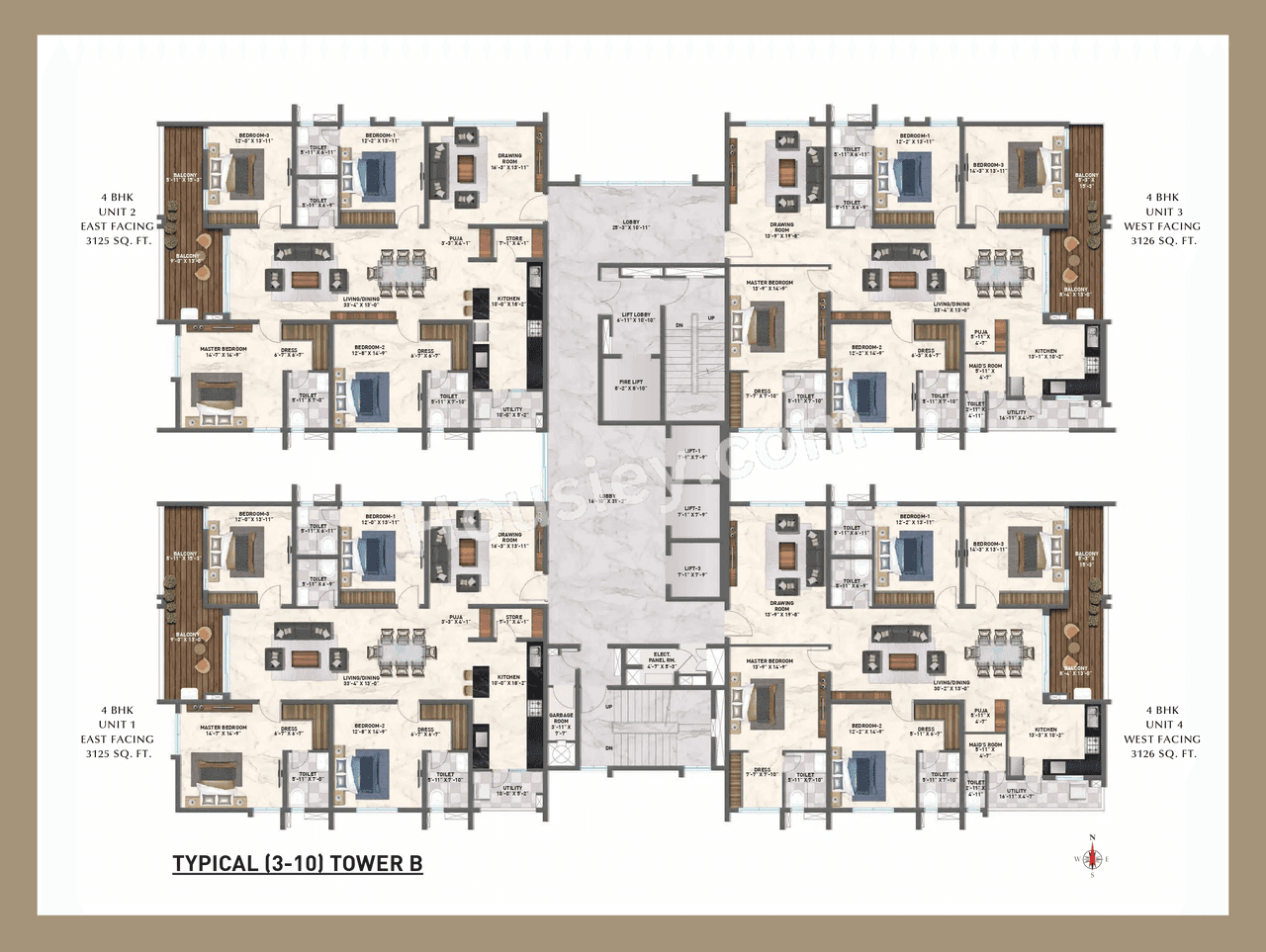Zuari Gangothri Tribhuja Floor plan 2
