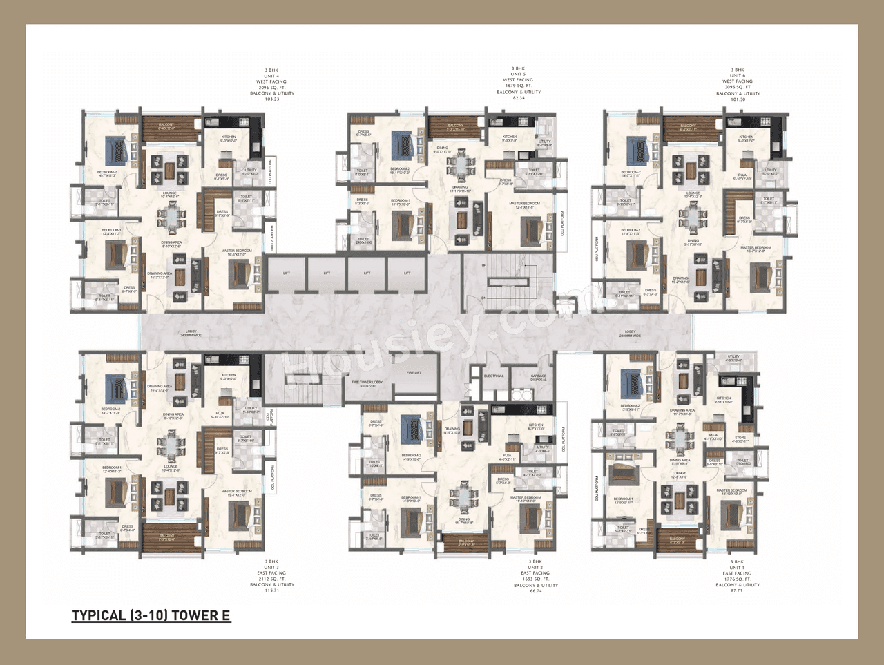 Zuari Gangothri Tribhuja Floor plan 4