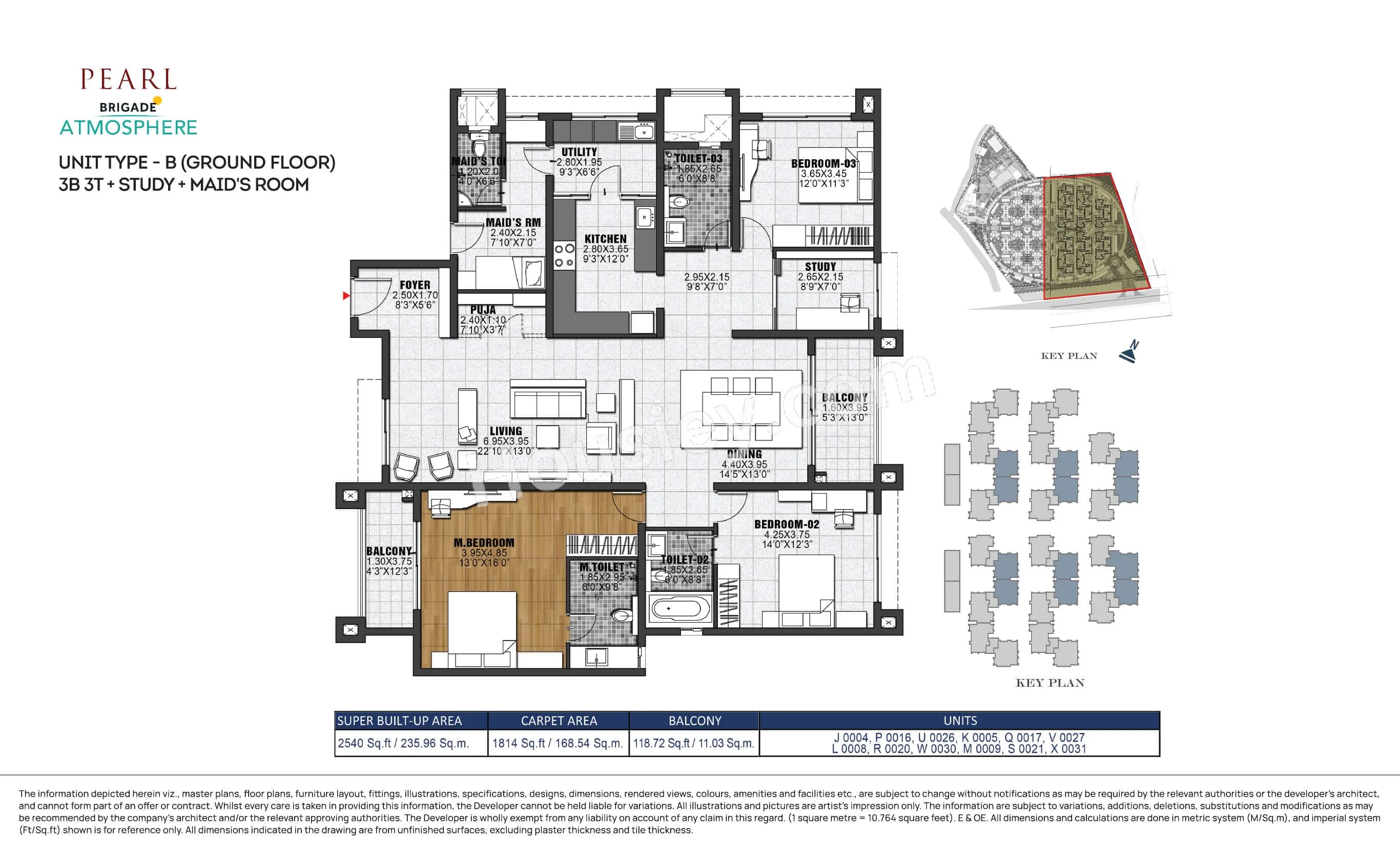 Unit plan - 1814 sq.ft.