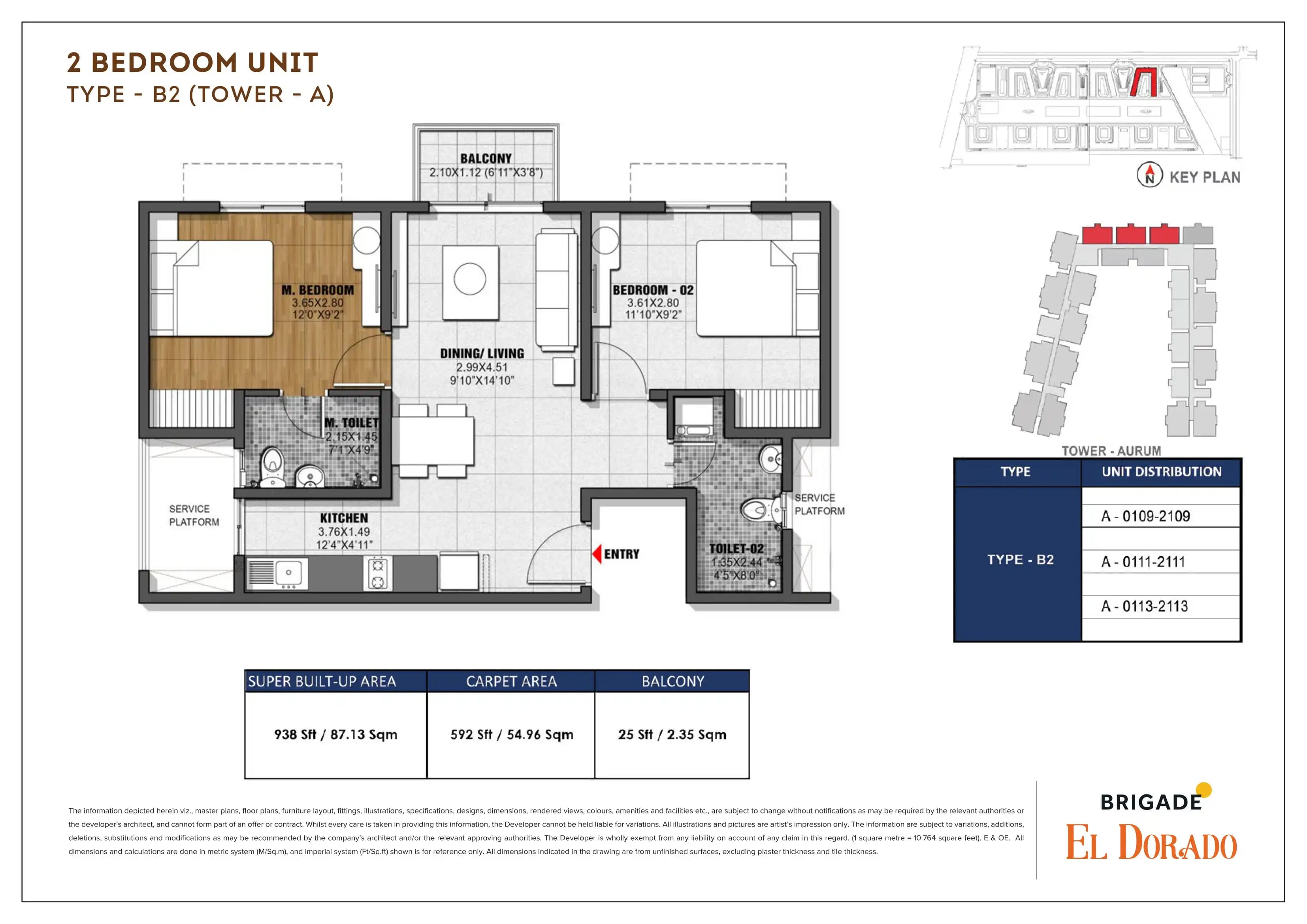 Unit plan - 600 sq.ft.