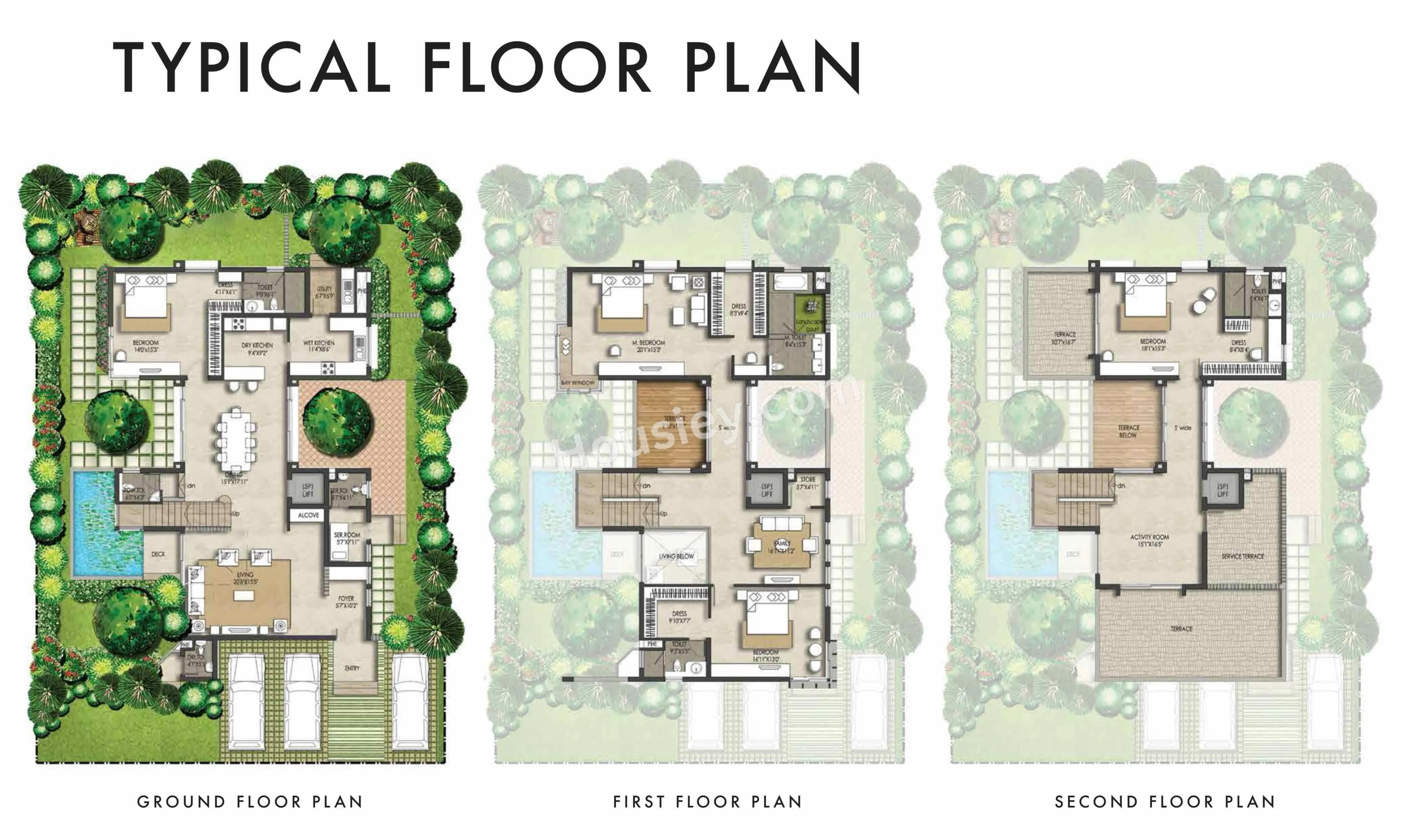 Unit plan - 3687 sq.ft.
