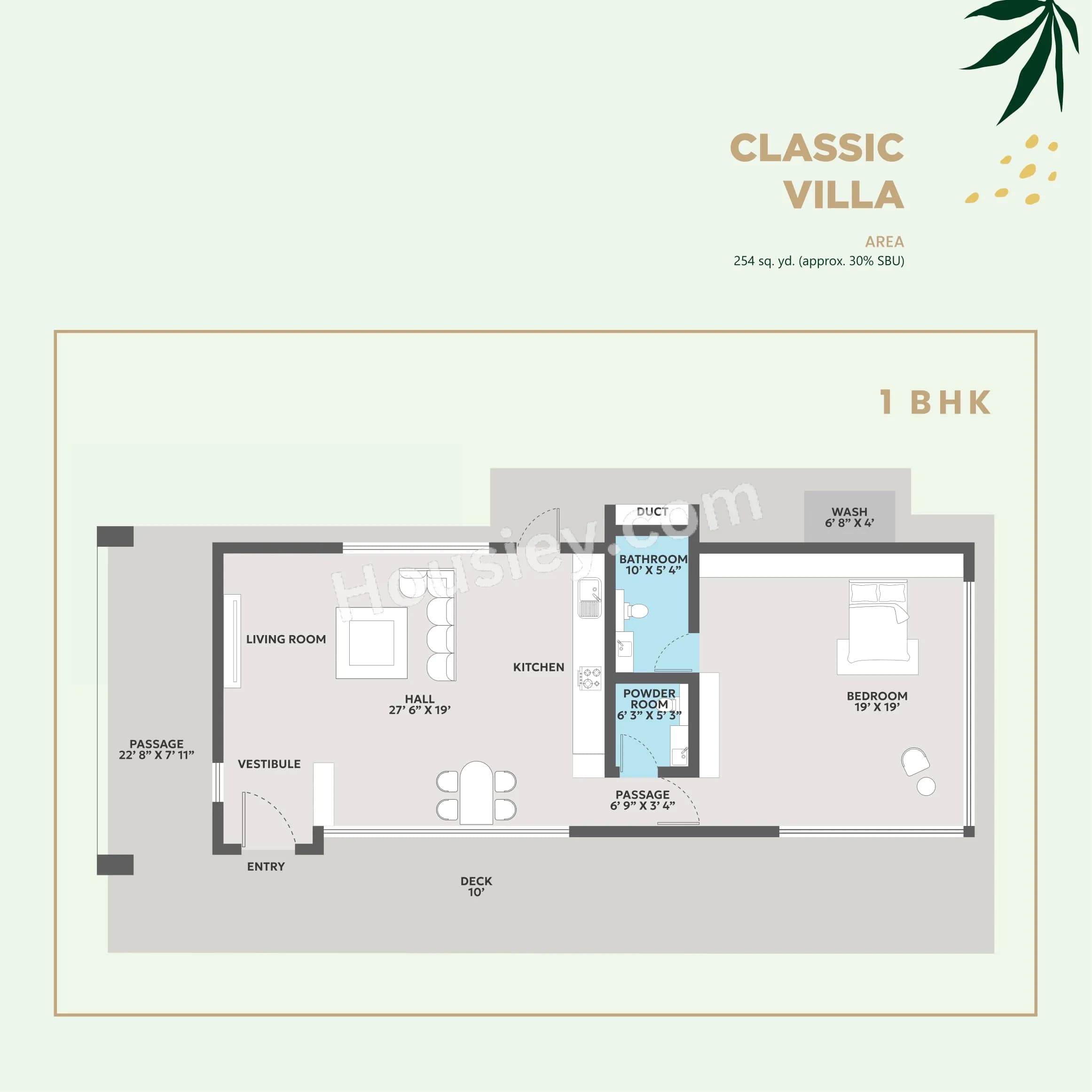 Unit plan - 2286 sq.ft.