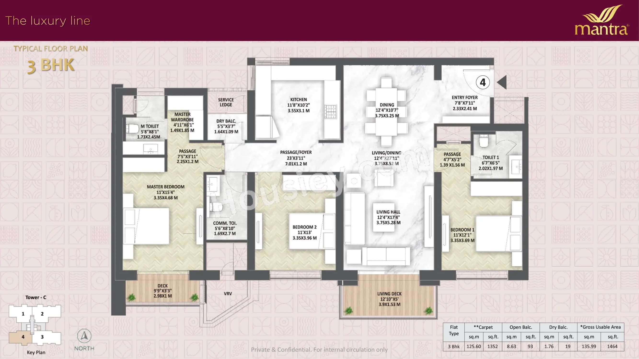 Unit plan - 1471 sq.ft.