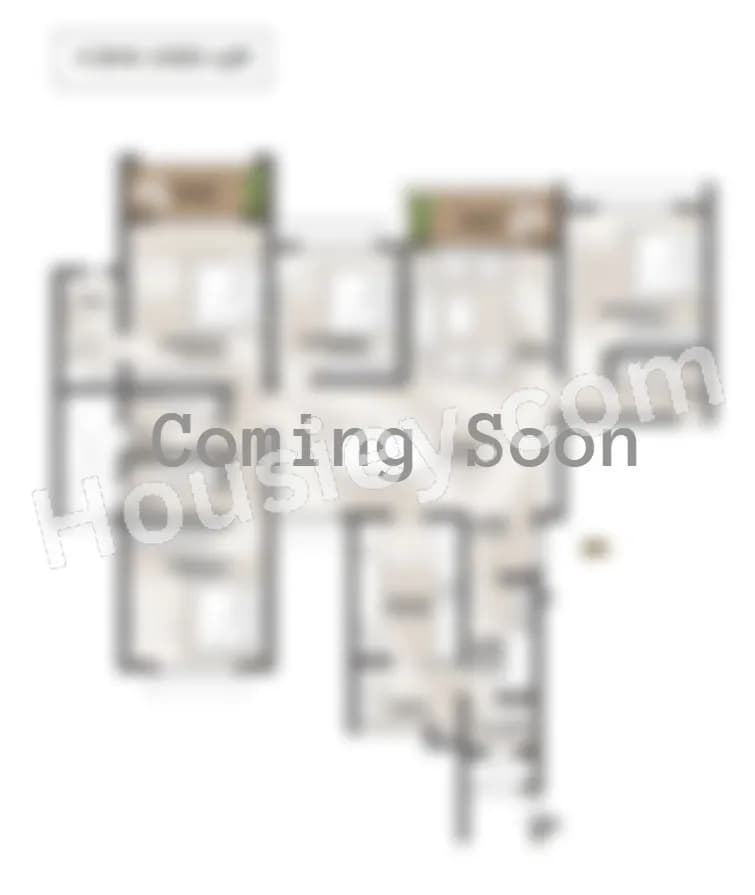 Unit plan - 900 sq.ft.