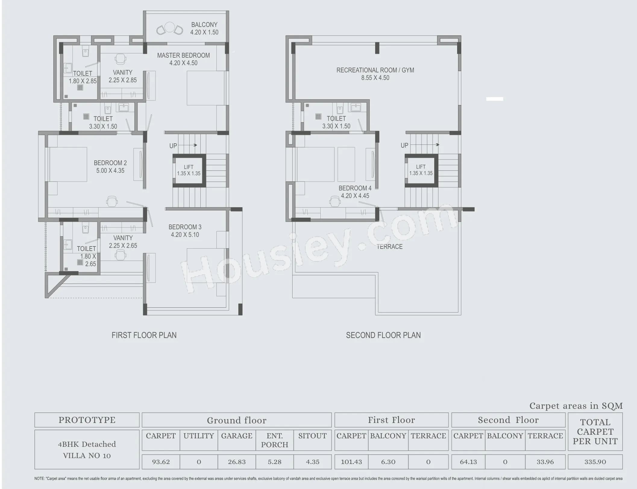 Unit plan - 3600 sq.ft.