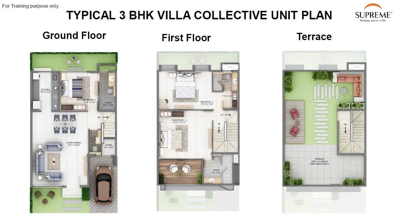 Unit plan - 2490 sq.ft.