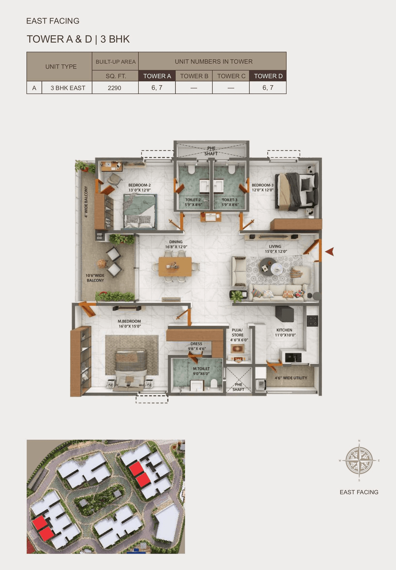Unit plan - 1649 sq.ft.