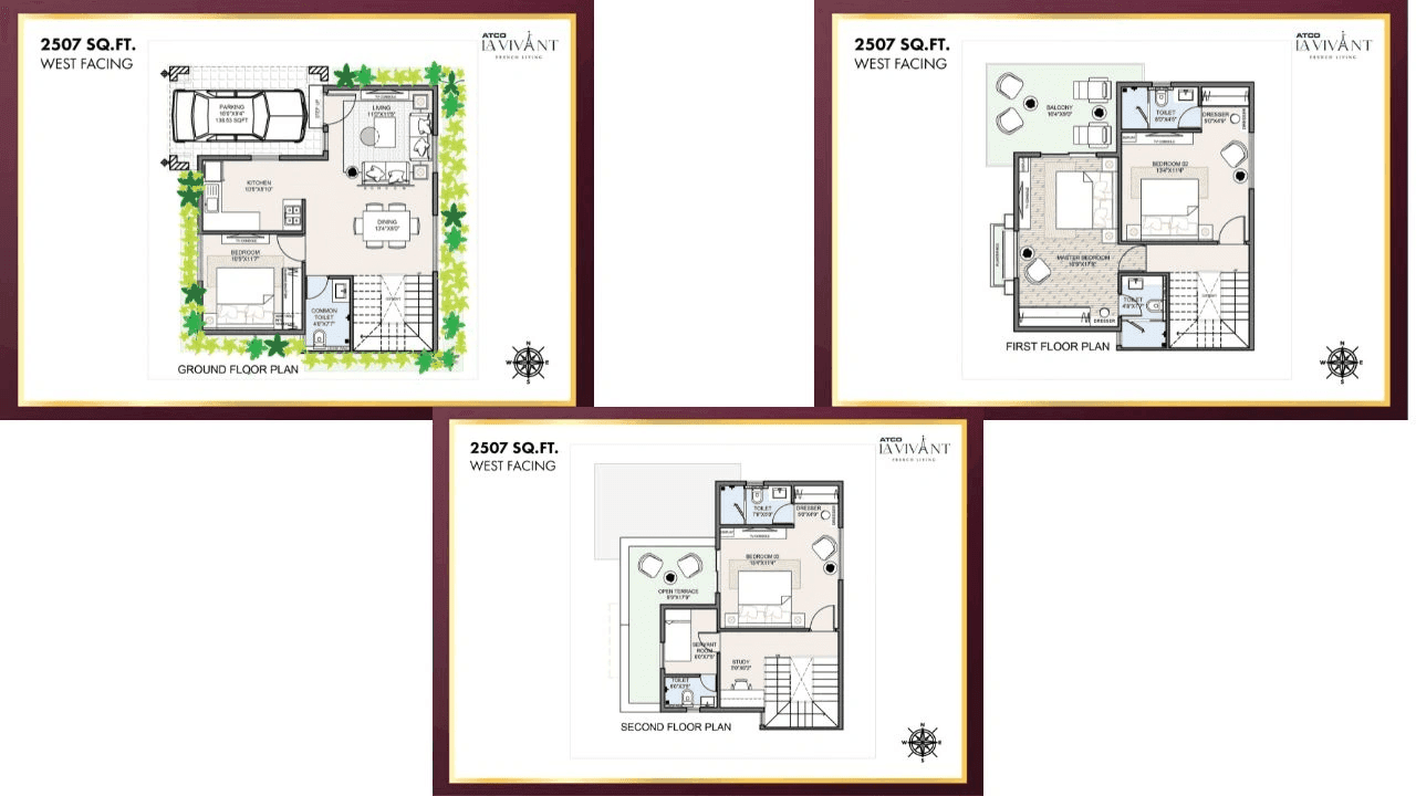 Unit plan - 2055 sq.ft.