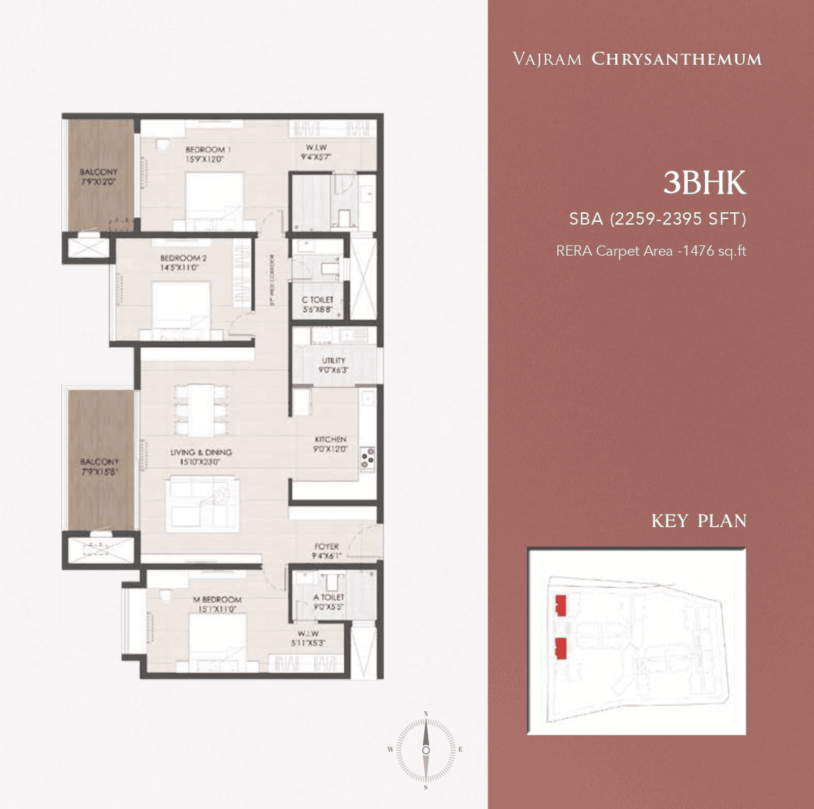 Unit plan - 1474 sq.ft.