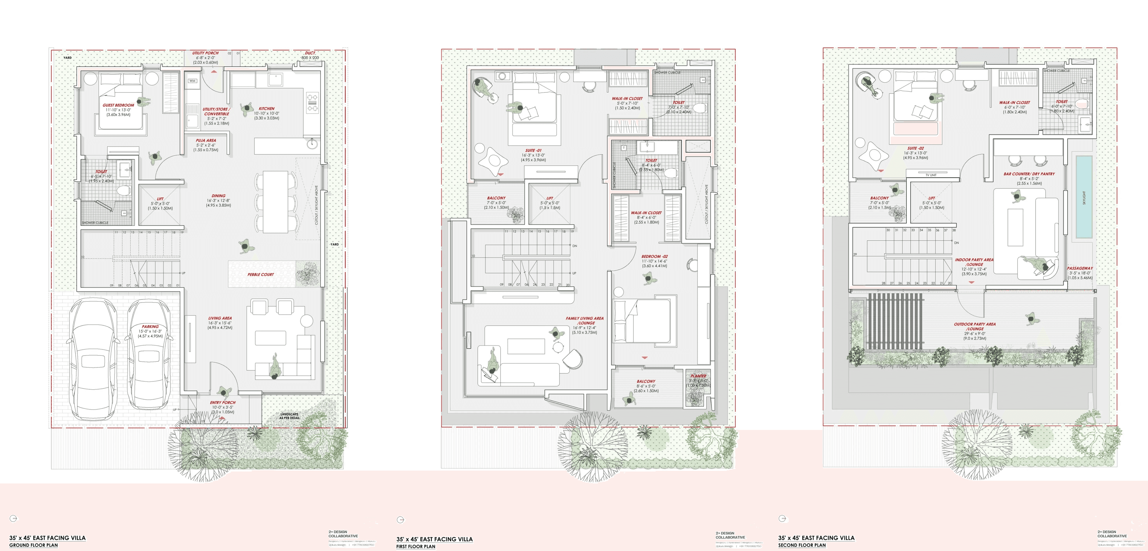 Unit plan - 1575 sq.ft.